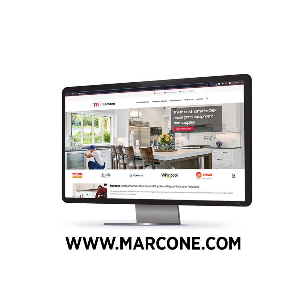 Marcone Debuts New Corporate Website