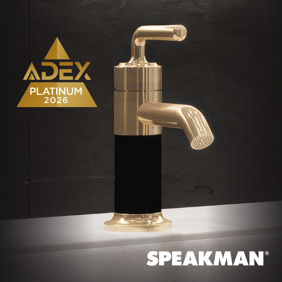 Speakman Duo collection wins apex award