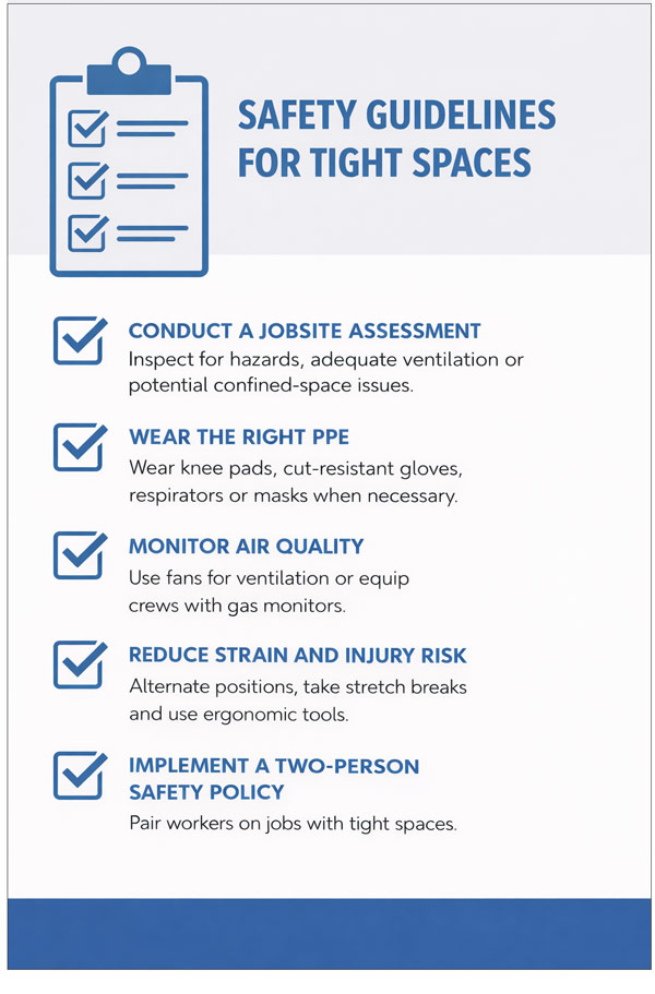 plumbing safety checklist